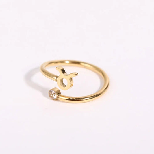 Zendia® Adjustable Zodiac Birthstone Ring