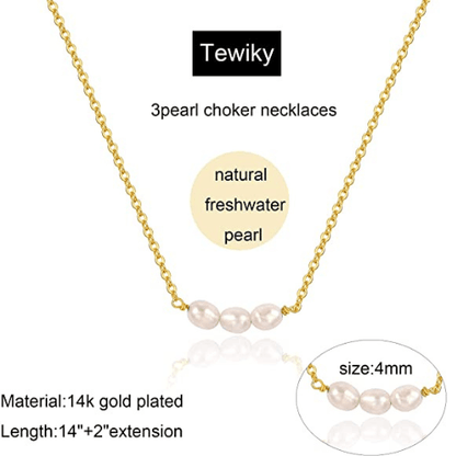 Pearl Choker Necklace